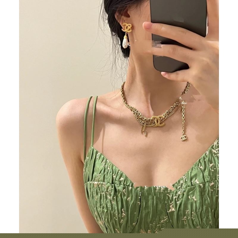 Ch*el earrings